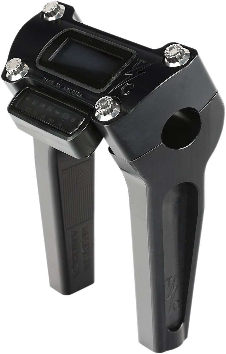 Thrashin Supply Risers With Gauge Cutout For Harley Street Bob / Breakout 2018-2025