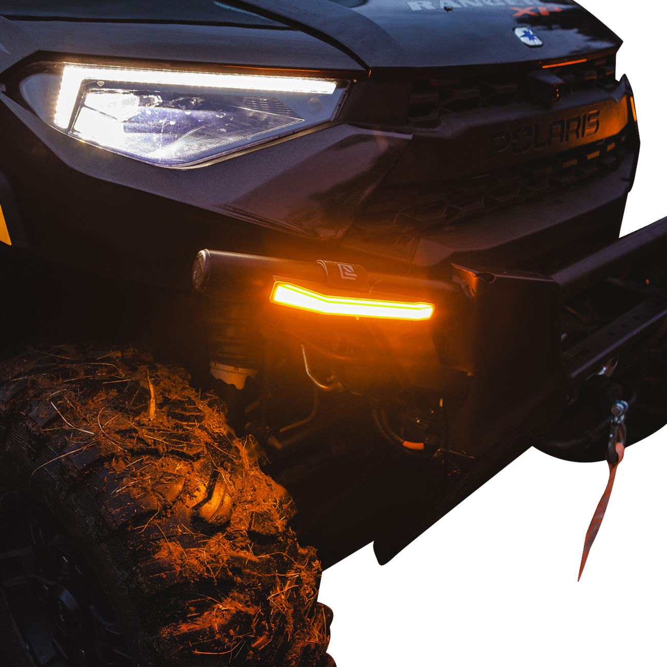 Ravek Apex Lights™ - Running - Amber - Ranger Polaris