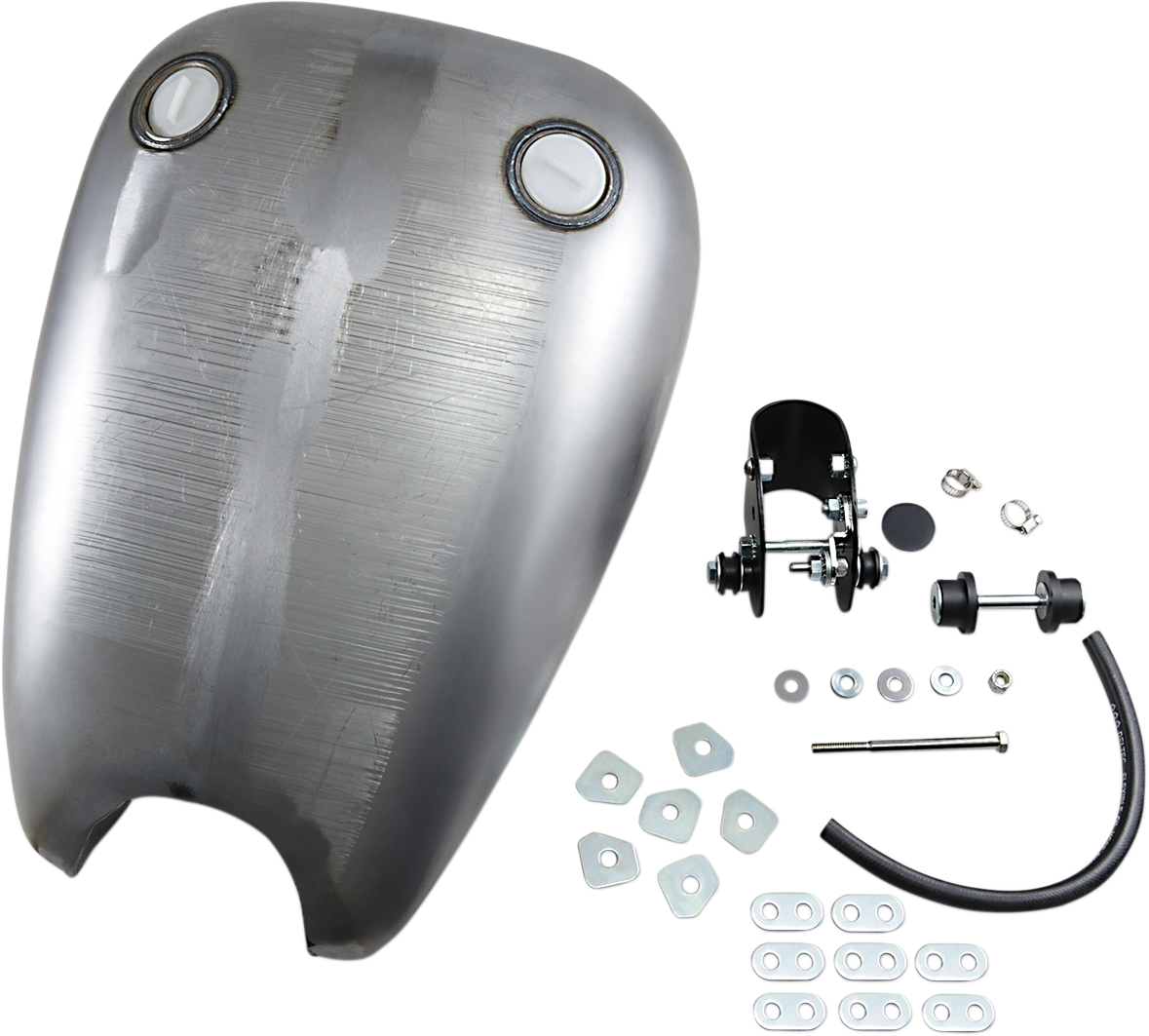 Drag specialties Extended Gas Tank - Smooth-Top - Twin-Cap - Sportster Harley Davidson