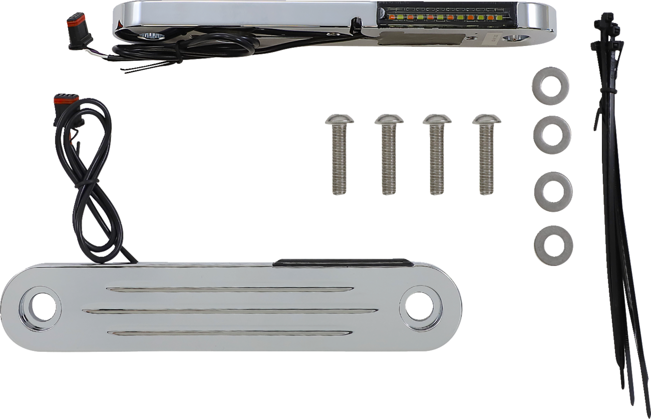 Custom Dynamics ProBEAM V2 LED Front Turn Signal Strips For Harley Touring 1996-2025