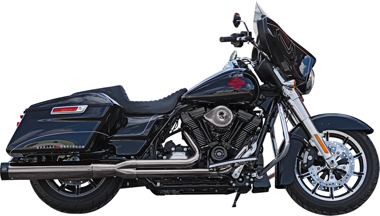 S&s cycle 2-into-1 Sidewinder® Exhaust System - Lava Chrome - 50-State - M8 Harley Davidson