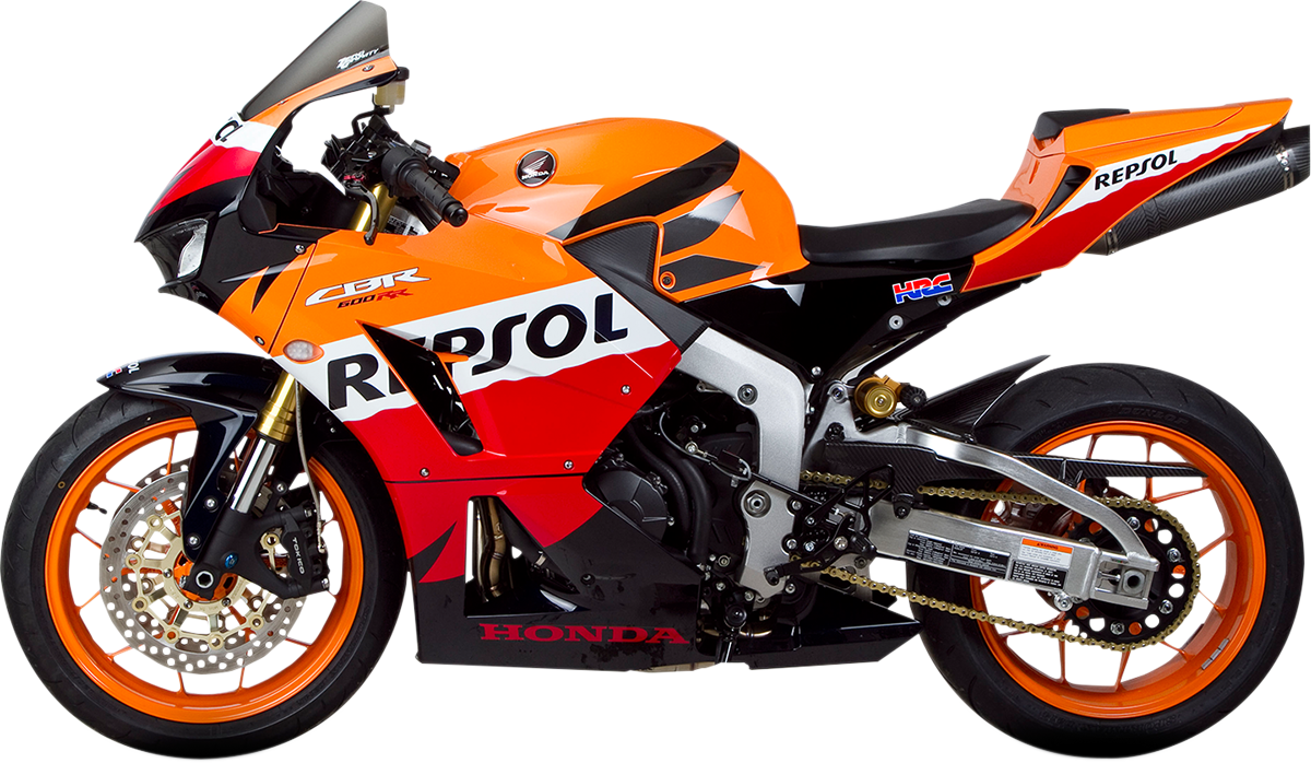 Zero gravity Marc 1 Windscreen - Smoke - CBR600RR 2013-2024 Honda CBR600RR ABS / 2013-2024 Honda CBR600RR