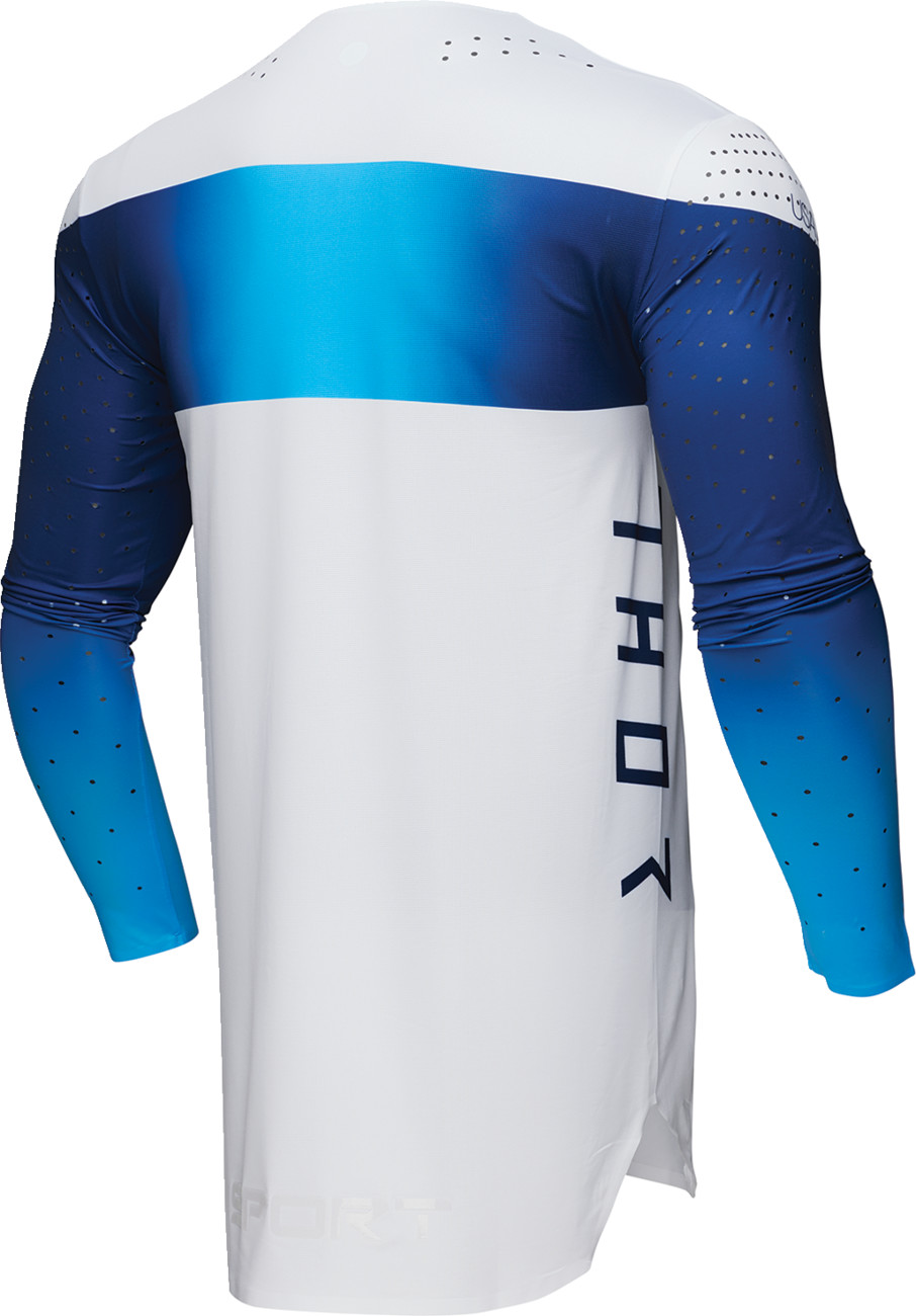 Thor SPORTMODE Strike Jersey — Navy/Blue/White