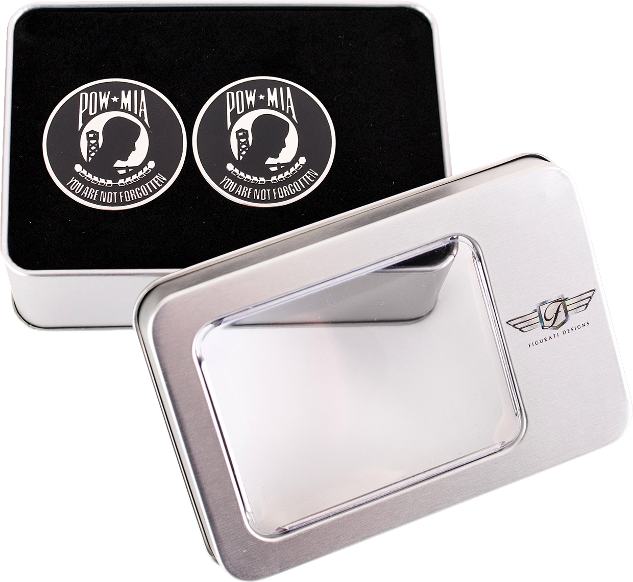 Figurati Designs Swing Arm Pivot Covers for Harley Touring 1985-2026