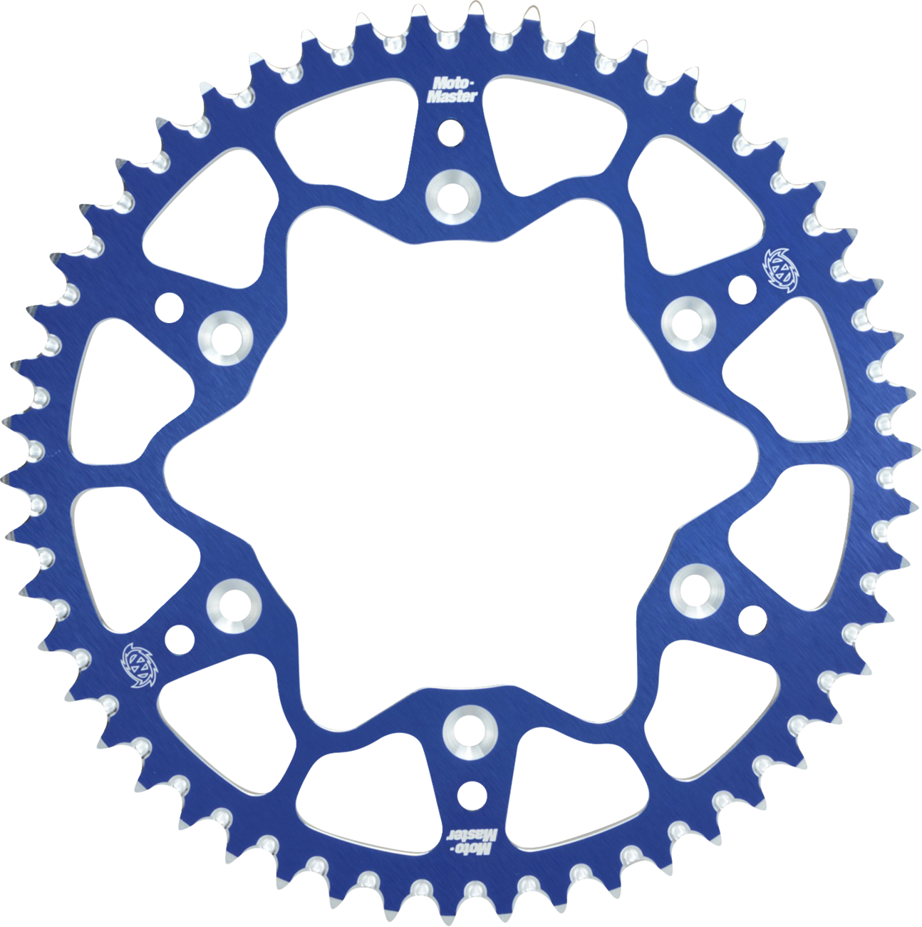Moto-master 7075 Aluminum Rear Sprocket - 52 Tooth - Blue Gas Gas/Husaberg/Husqvarna/KTM/Triumph 52T