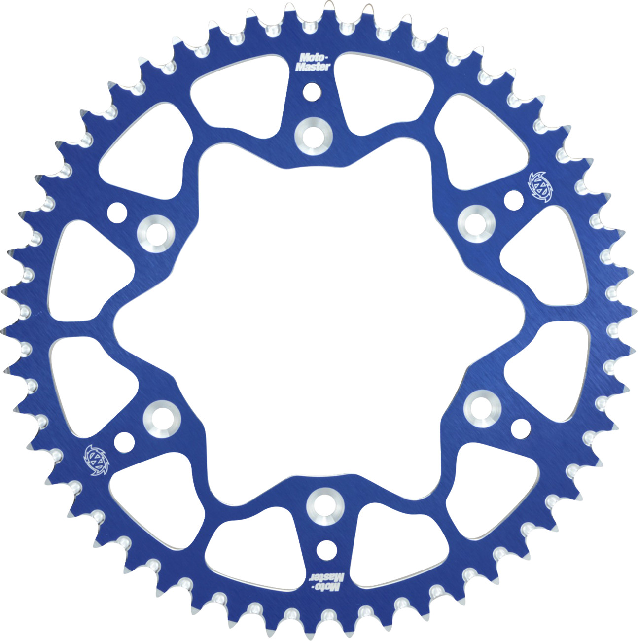 Moto-Master Rear Sprocket 52T 520 Chain - Blue 620192452