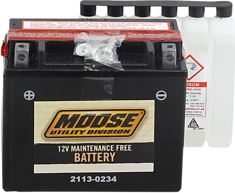 Moose Racing AGM Maintenance-Free Battery
