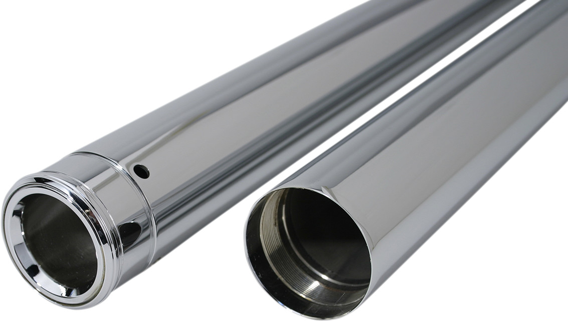 Custom cycle engineering Fork Tubes - 41 mm - 24.75" - Ultra Chrome 1980-1984 Harley Davidson FXWG Wide Glide / 1983-1983 Harley Davidson FXDG Disc Glide