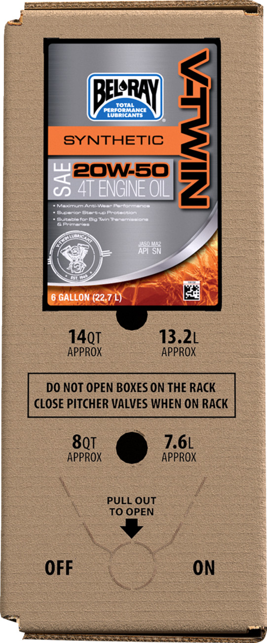 BEL-RAY V-Twin Synthetic 4-Stroke Engine Oil