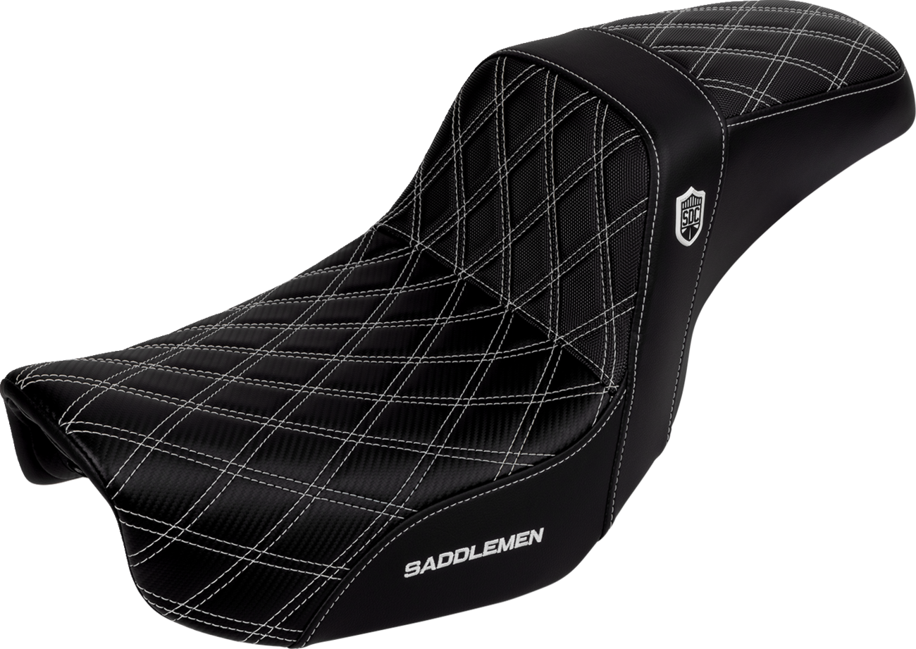 Saddlemen Pro Series SDC Performance Gripper Seat For Harley Dyna 2006-2017