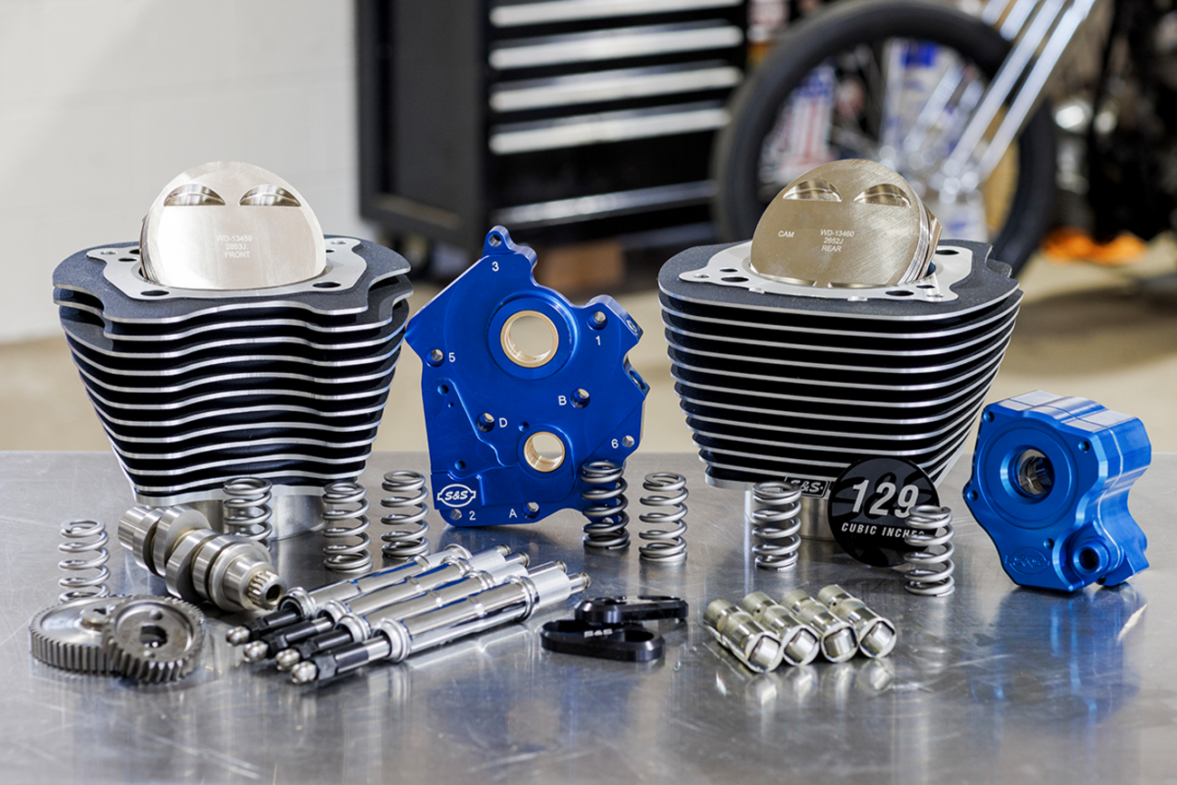 S&S CYCLE 129" Power Package Engine Performance Kit