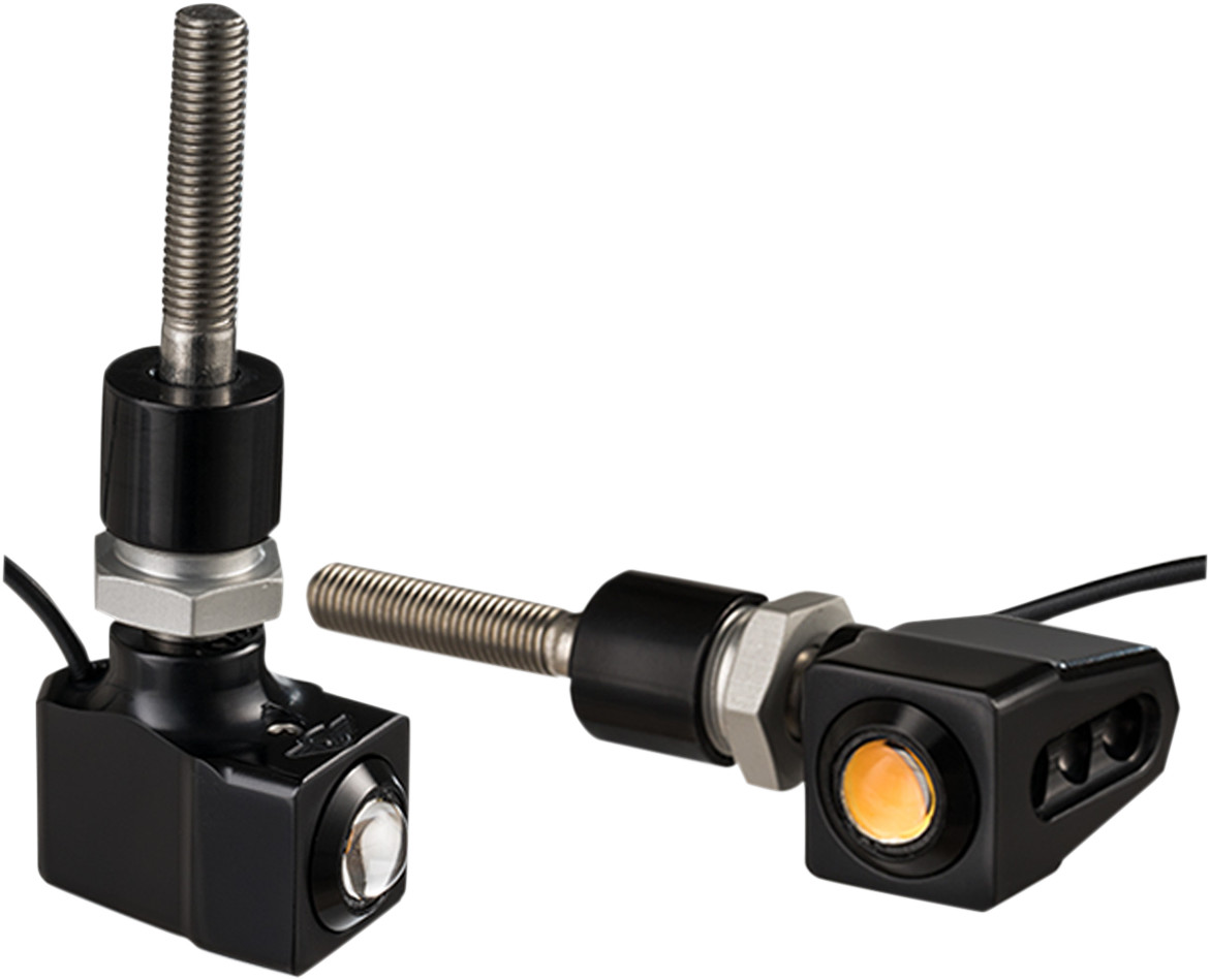 JOKER MACHINE Rat Eye LED Mirror Mount Turn Signals — Single