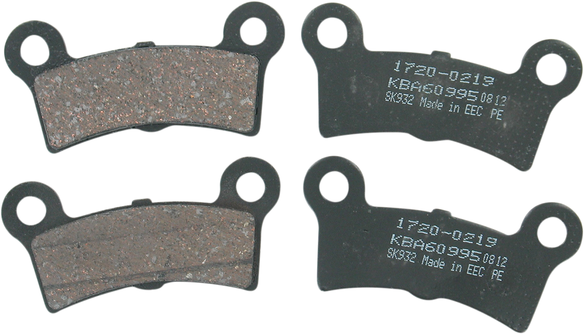 Drag Specialties Organic Harley/Buell Brake Pads