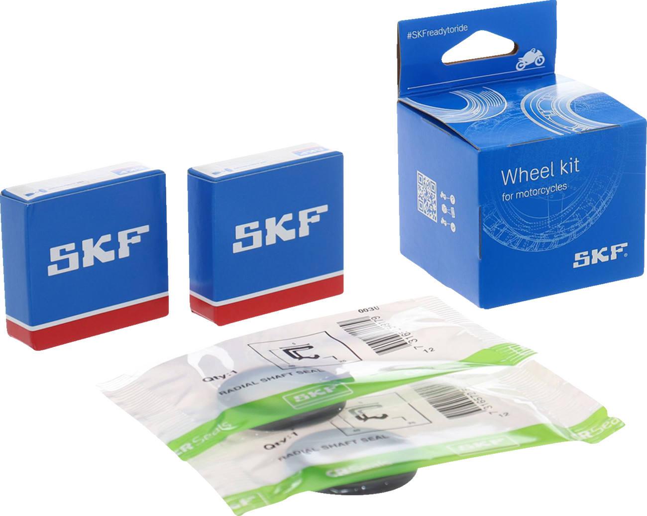 Skf Wheel Bearings with Seals Kit - Front - Honda/KTM
