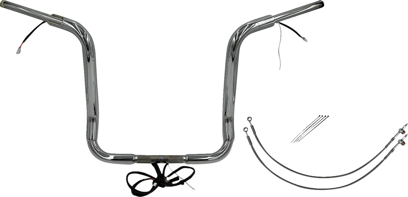 FAT BAGGERS INC. EZ Install Wired 1-1/2" Round Top Handlebar Kit