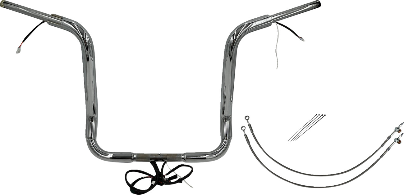 FAT BAGGERS INC. EZ Install Wired 1-1/2" Round Top Handlebar Kit