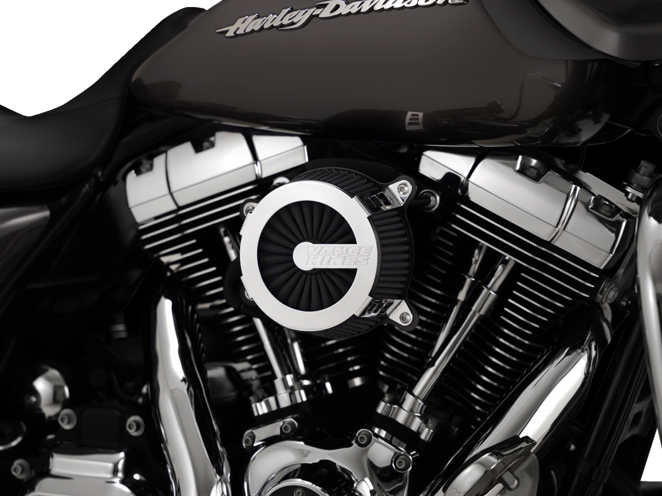 Vance & Hines VO2 Cage Fighter Air Cleaner Kit For Harley Milwaukee-Eight 2017-2025