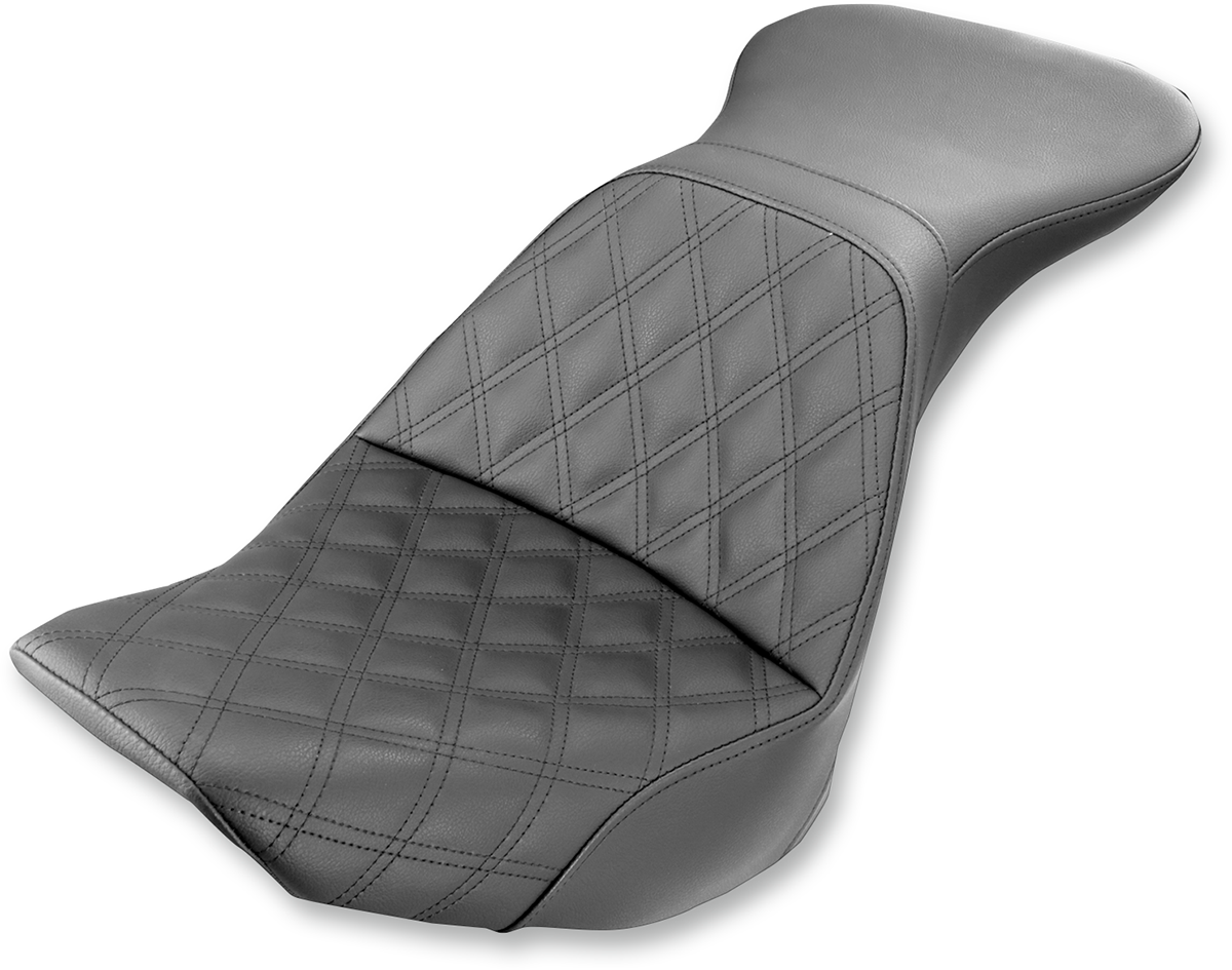 Saddlemen Explorer LS Lattice Stitch Seat For Harley Softail Deluxe 2006-2017