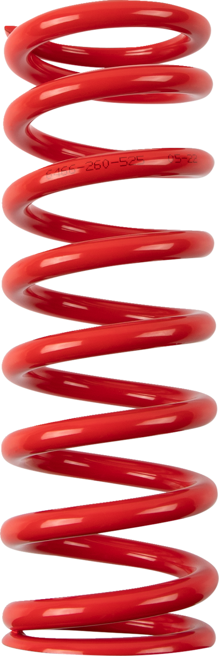 Moose offroad Shock Spring - 64/66 mm OD - 52.5 n/mm - Red Suzuki/Yamaha/Honda/Kawasaki/Sherco