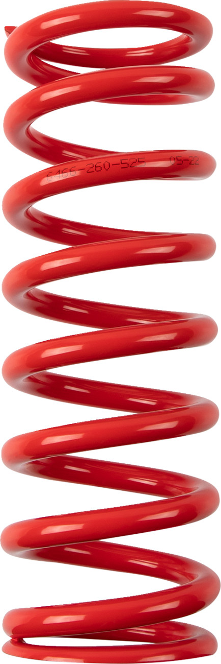 Moose offroad Shock Spring - 64/66 mm OD - 52.5 n/mm - Red Suzuki/Yamaha/Honda/Kawasaki/Sherco
