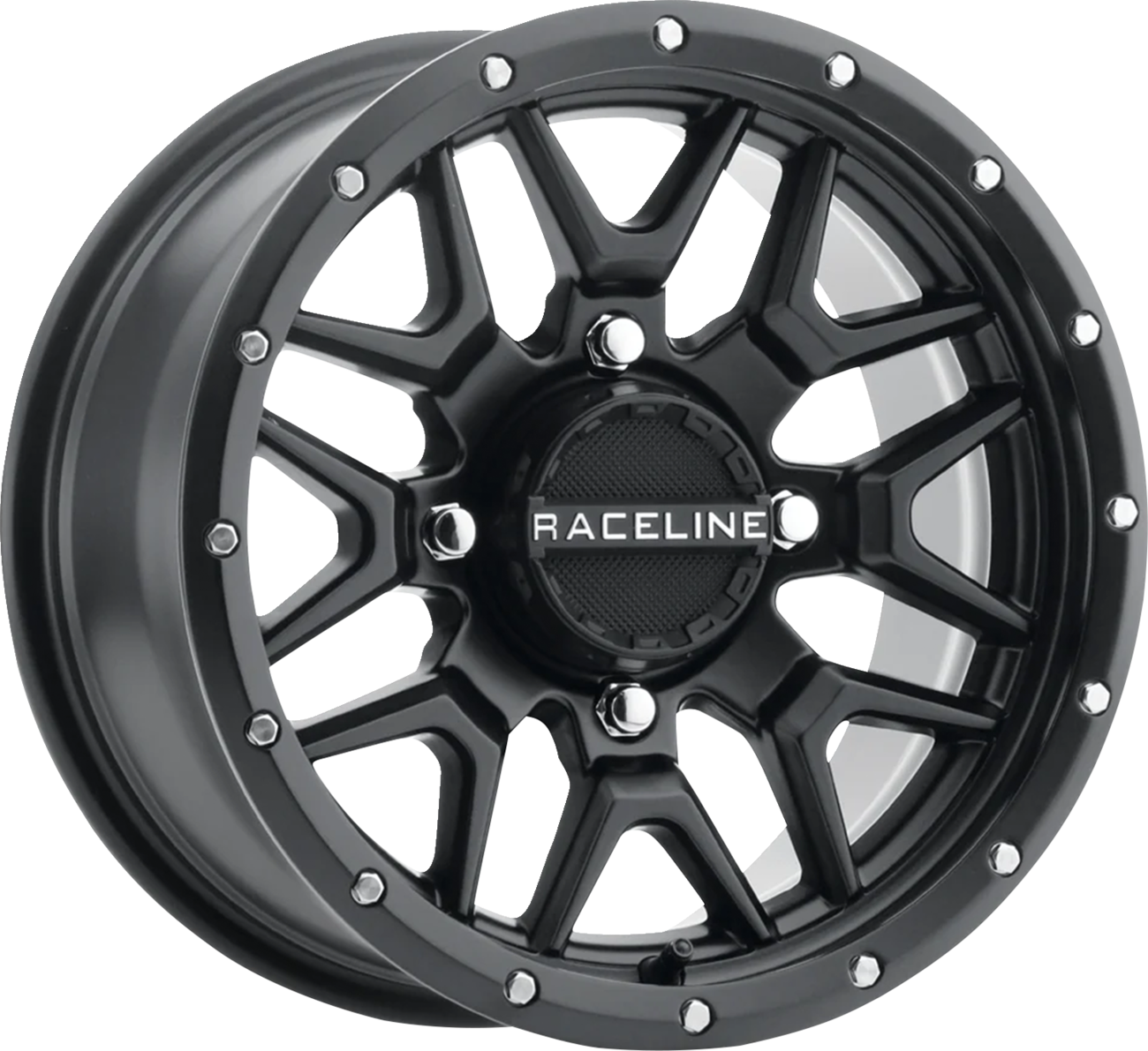 RACELINE WHEELS Krank Simulated Beadlock Wheel