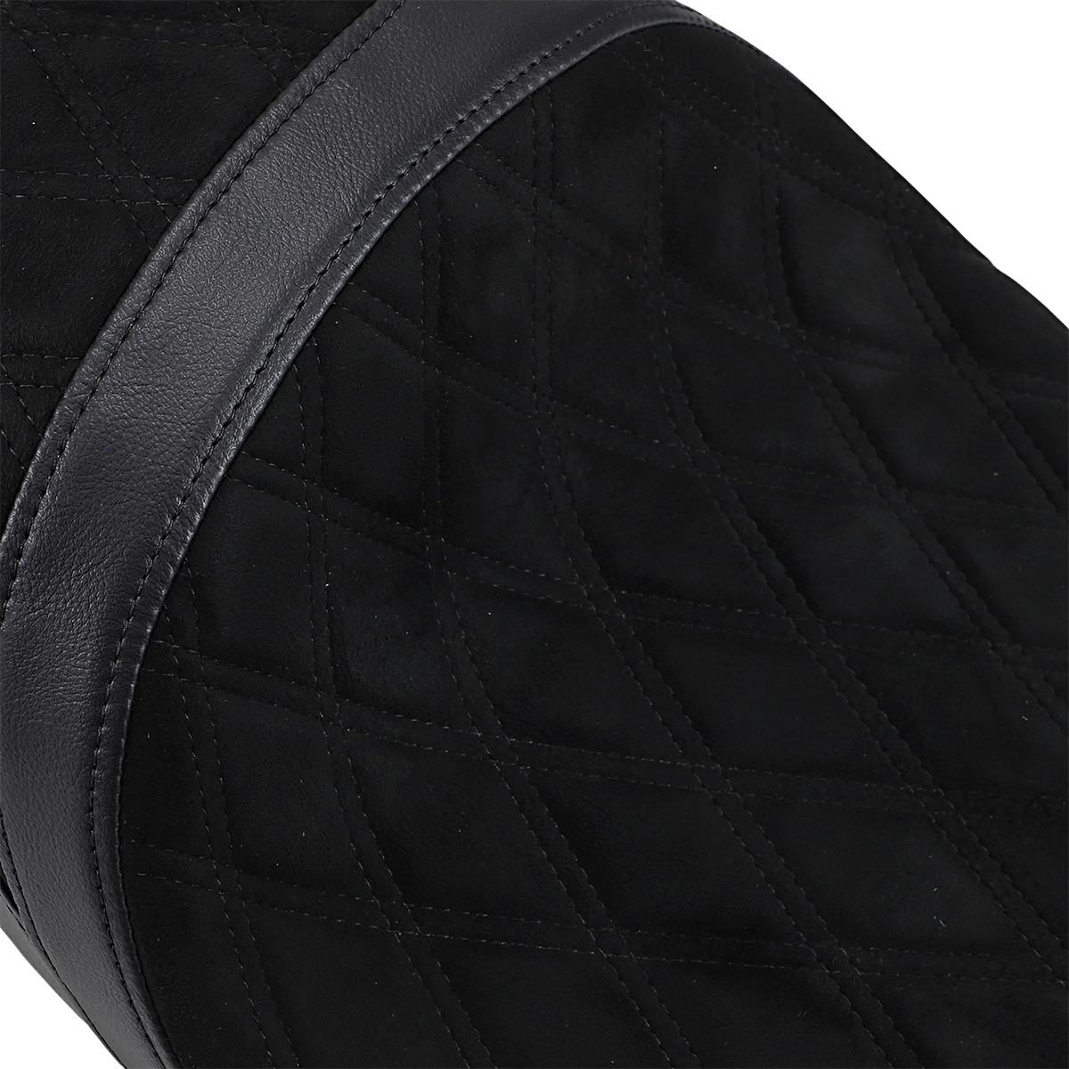 Drag specialties seats Low Touring Seat - Diamond - Ness Winged Tanks - FL '08-'23 Harley Davidson