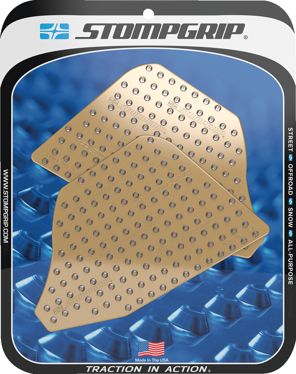 STOMPGRIP Volcano Profile Traction Pad Tank Grips