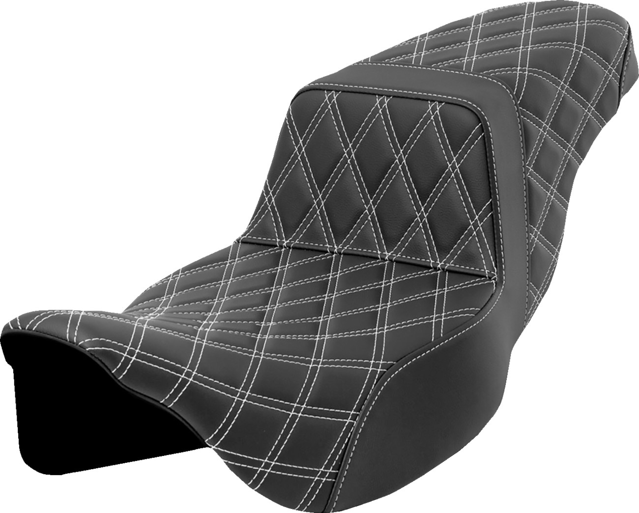 SADDLEMEN Lattice Stitch Step-Up Seat