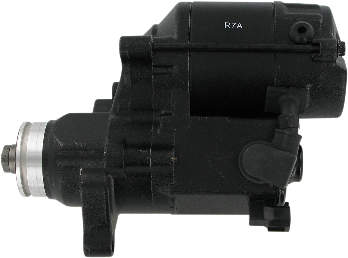 Terry components Starter Motor - Harley Davidson - Black Wrinkle