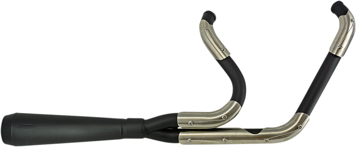 Trask Assault 2-Into-1 Exhaust For Harley Softail 2007-2017