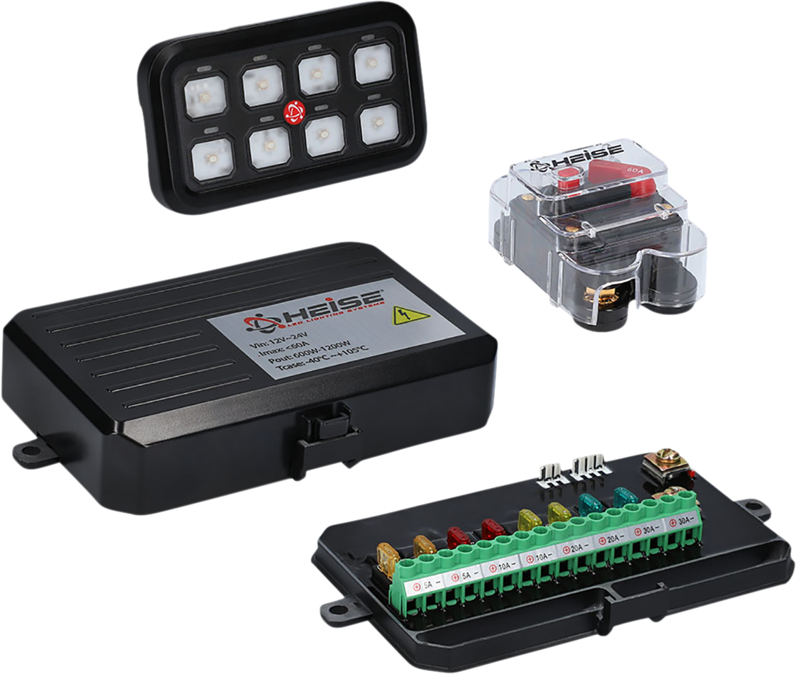 SADDLE TRAMP Universal 8 Gang Switch Panel System