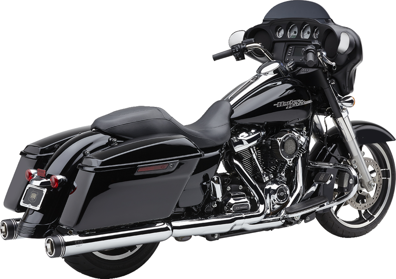 Cobra 4" Neighbor Haters® Series Mufflers - Chrome Harley Davidson