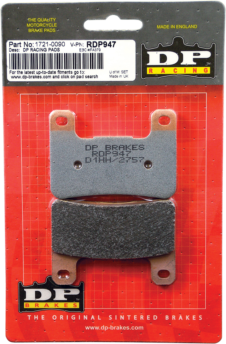 Dp brakes RDP Racing Brake Pads - Kawasaki/Suzuki