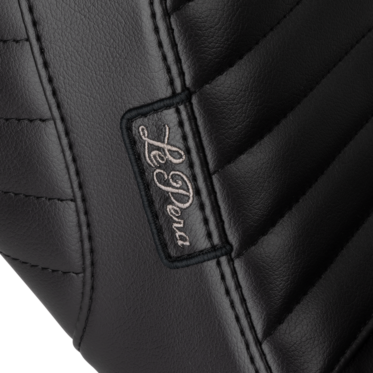 Le pera Kickflip Daddy Long Legs Low Rider Seat - Pleated - Black - FL/FX '18-'24 Harley Davidson
