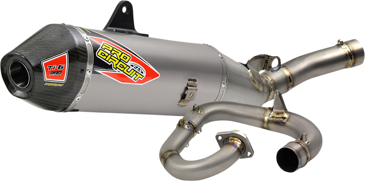 Pro Circuit Ti-6 Pro Titanium Exhaust System Yamaha YZ450F 2020-2022