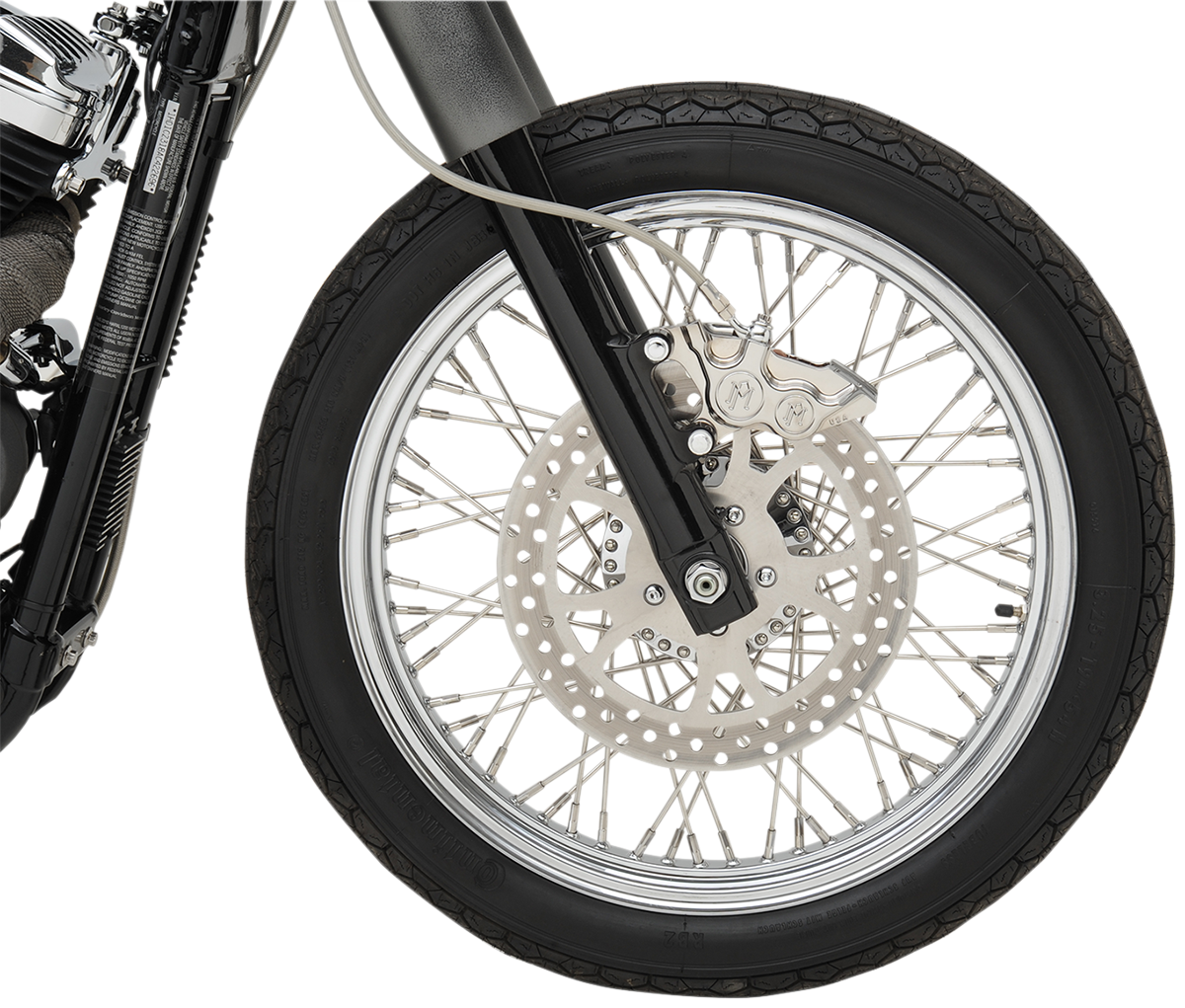 Performance Machine Four-Piston Differential-Bore Front Calipers For Harley 2000-2017