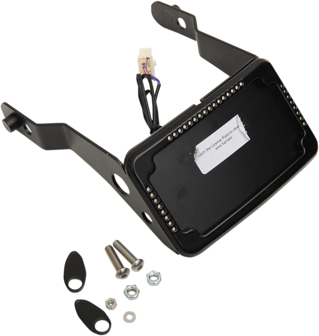 CYCLE VISIONS Curved License Mount with Frame