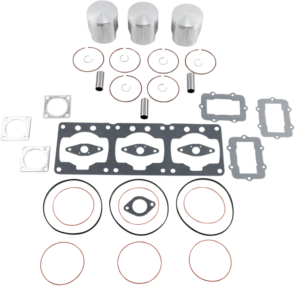 WISECO Piston Kit with Gaskets