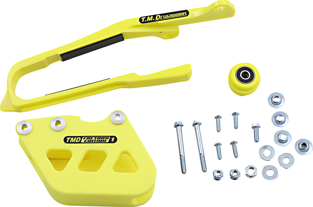 T.m. designworks Chain Guide/Slider - Suzuki - Yellow