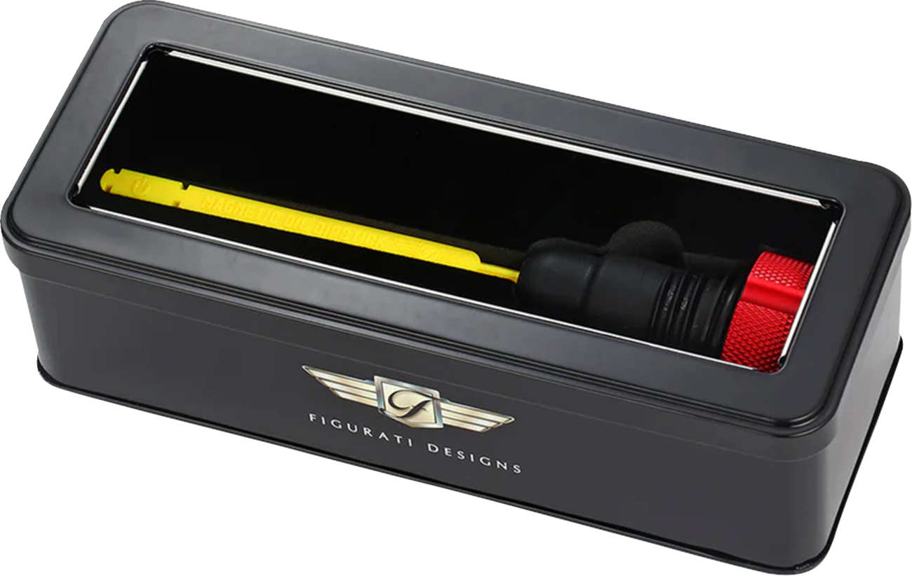 Figurati Designs Knurled Performance Dipstick For Harley Touring 2007-2016