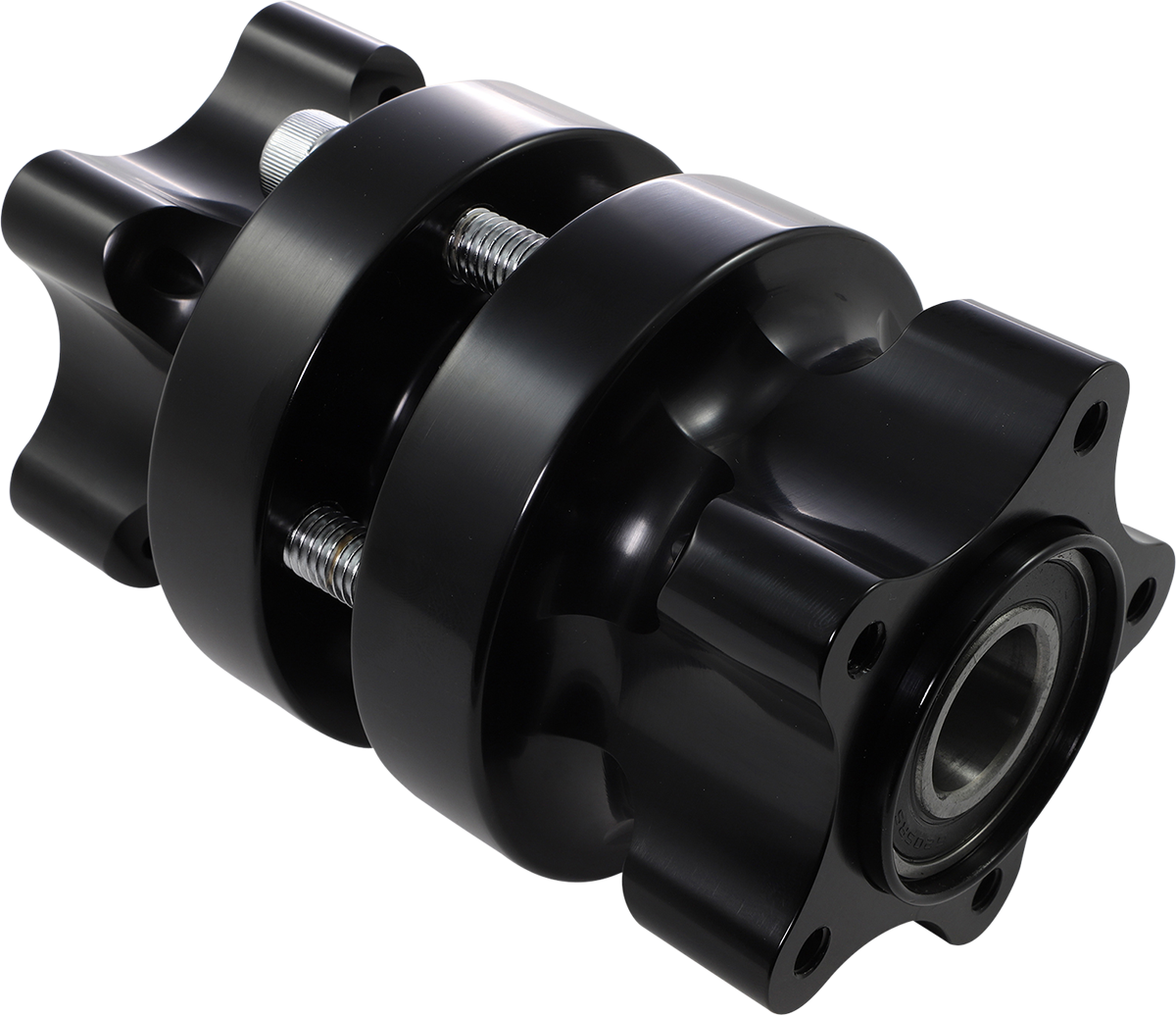 Arlen ness Hub - Cartridge - Front/Dual Disc - Black - '08-'25 Touring/Trike Harley Davidson