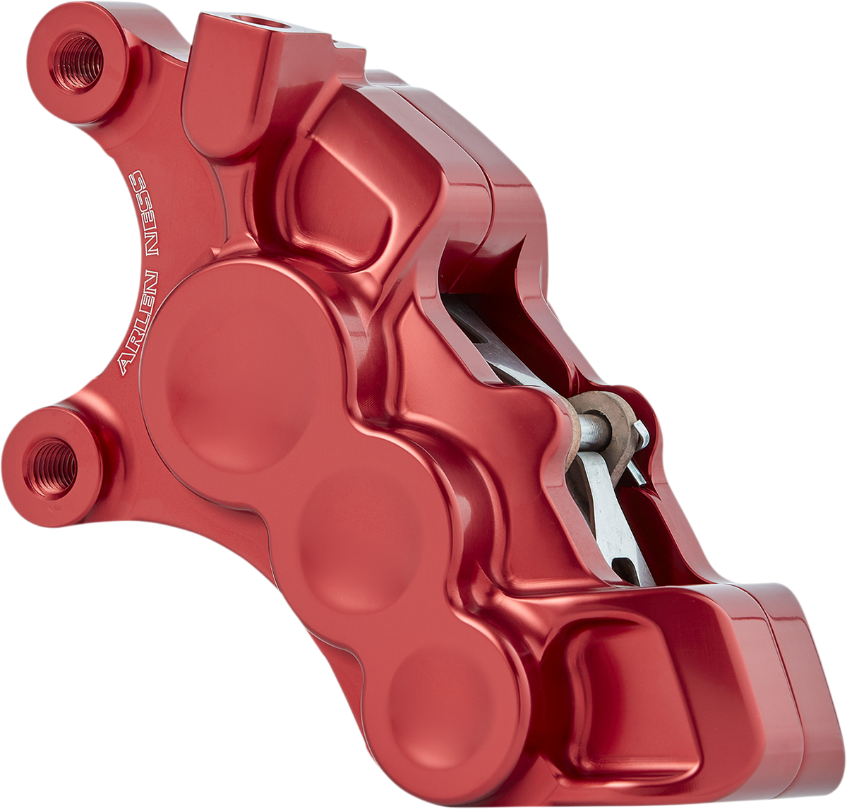 Arlen ness 6-Piston Caliper - 11.8" - Red Harley Davidson