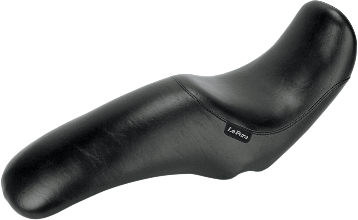 Le pera Silhouette Up-Front Seat - Full-Length - Smooth - Black - Dyna '06-'17 Harley Davidson
