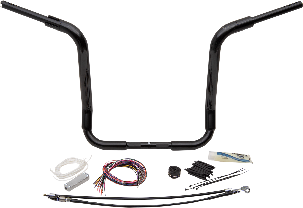 FAT BAGGERS INC. 1-1/2" EZ Install Rounded Top Handlebar Kit