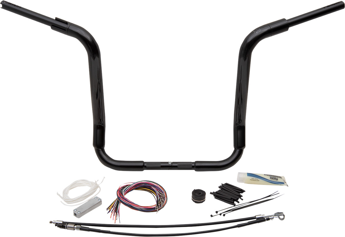 FAT BAGGERS INC. 1-1/2" EZ Install Rounded Top Handlebar Kit