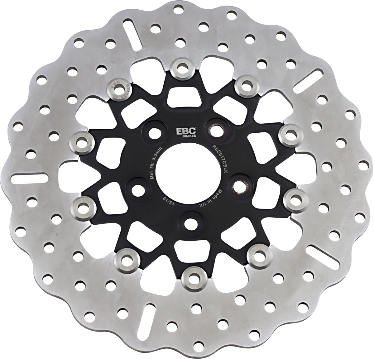 Custom Stainless Steel Rear Brake Rotor