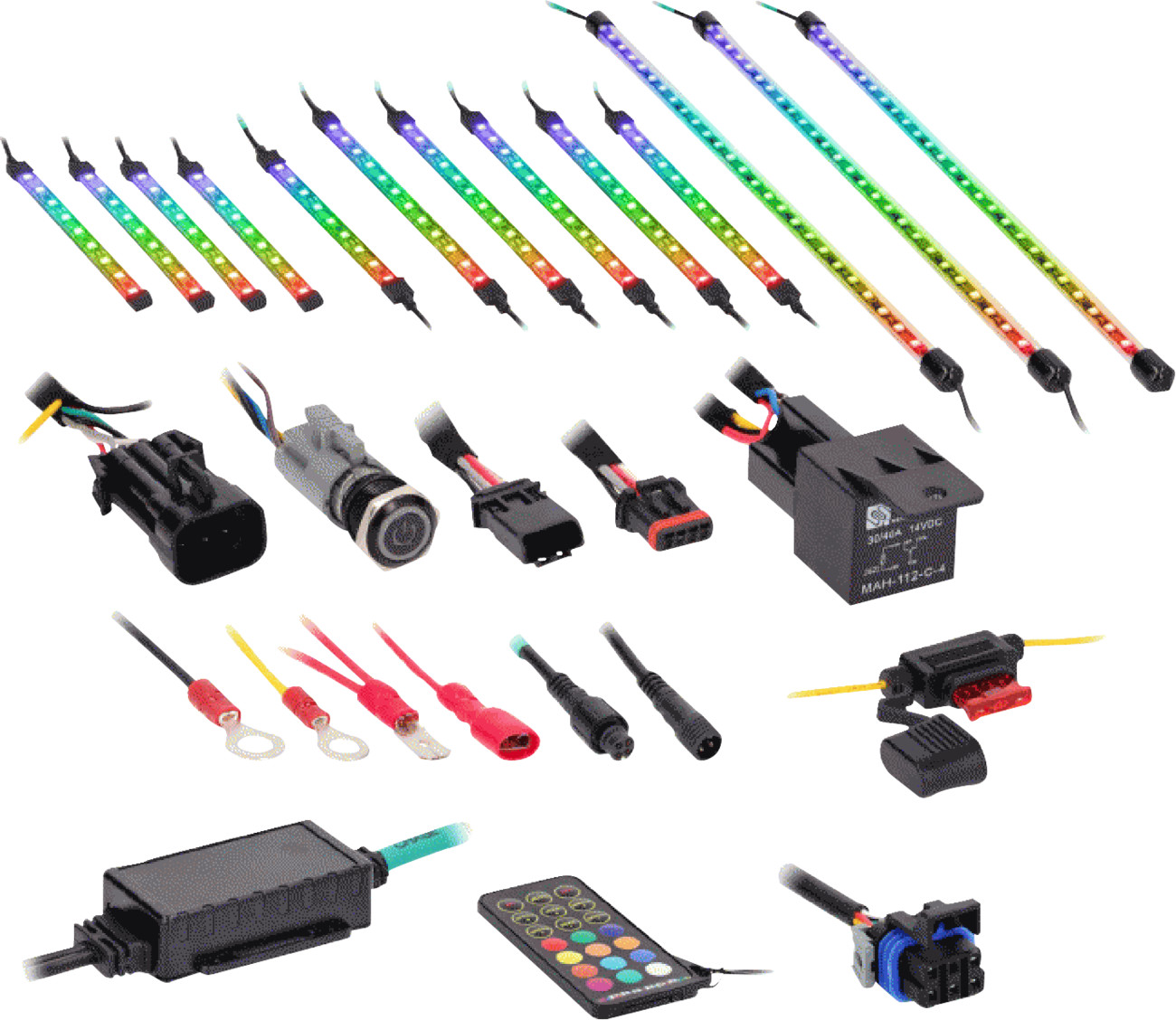 SADDLE TRAMP Chasing LED Strip Kit