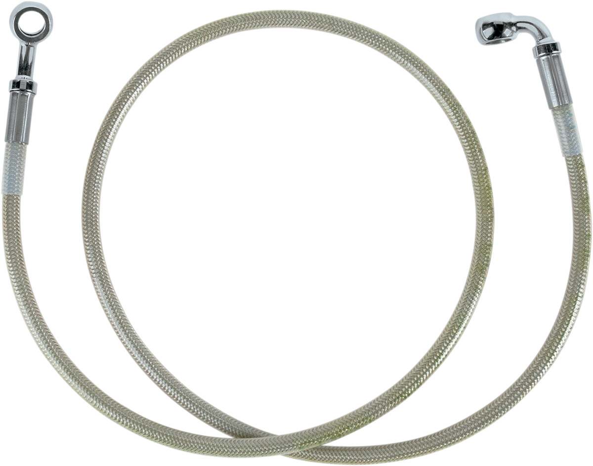 Drag specialties Brake Line - Front (Upper) - Stainless Steel 1996-1998 Harley Davidson XL1200C Sportster 1200 Custom