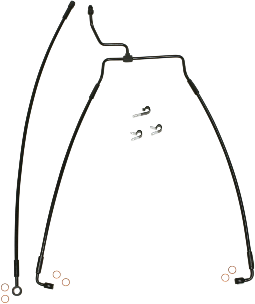 MAGNUM SHIELDING XR Stainless Extreme Response Front Brakeline Kit