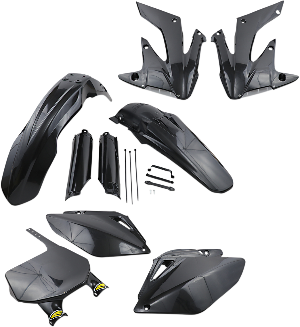 Cycra Body Kit - Powerflow - Black - CRF250R 2006-2007 Honda CRF250R